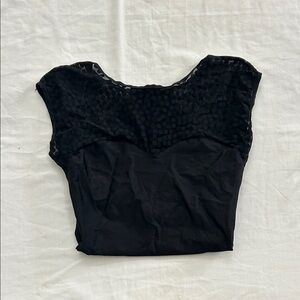 American Apparel Black Body Suit